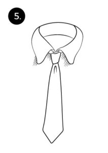 how to tie a tie 5