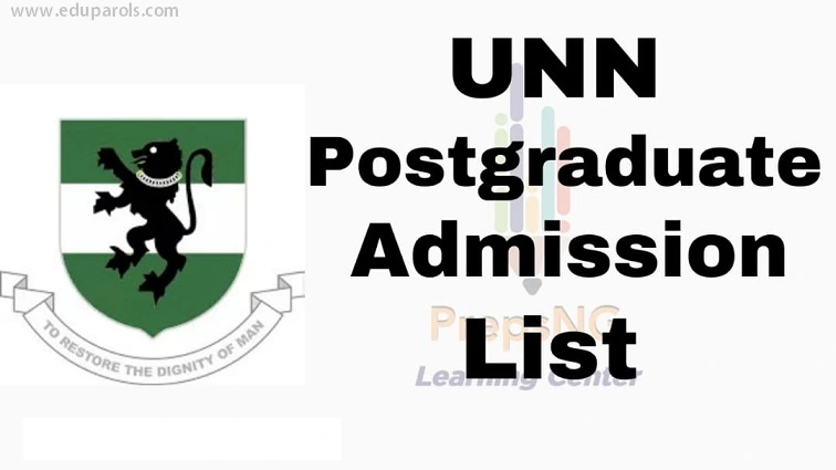UNN-Postgraduate-Admission-List