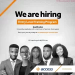 Access Bank Entry Level Training Program Application 2023